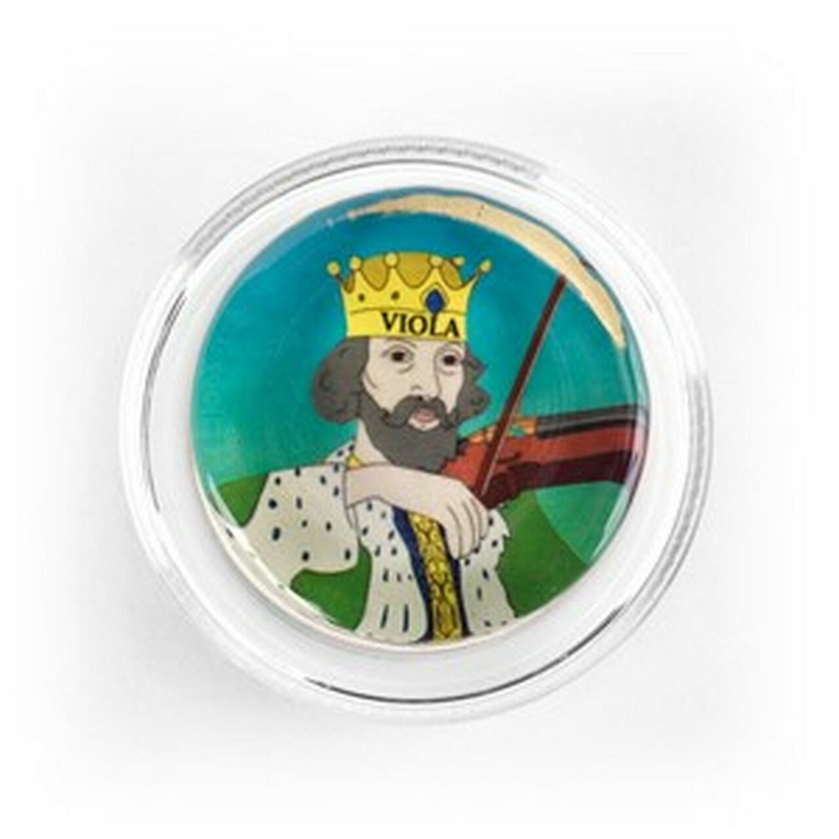 Magic Rosin Viola King Design Rosin 3G Formula for Violin and Viola