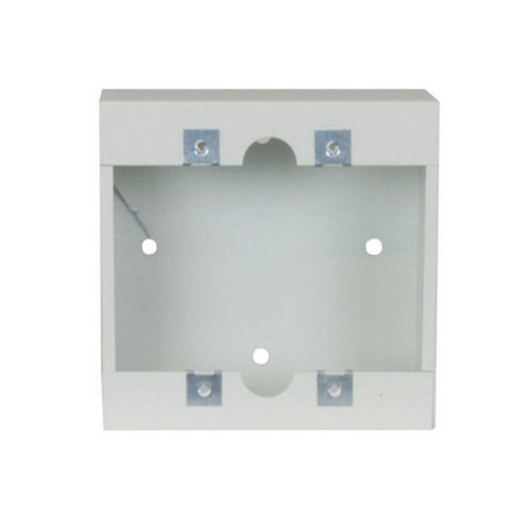 Lowell P1X-2 Two-Gang Surface Wall Box White