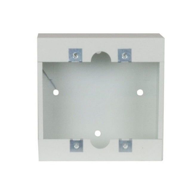 Lowell P1X-2 Two-Gang Surface Wall Box White