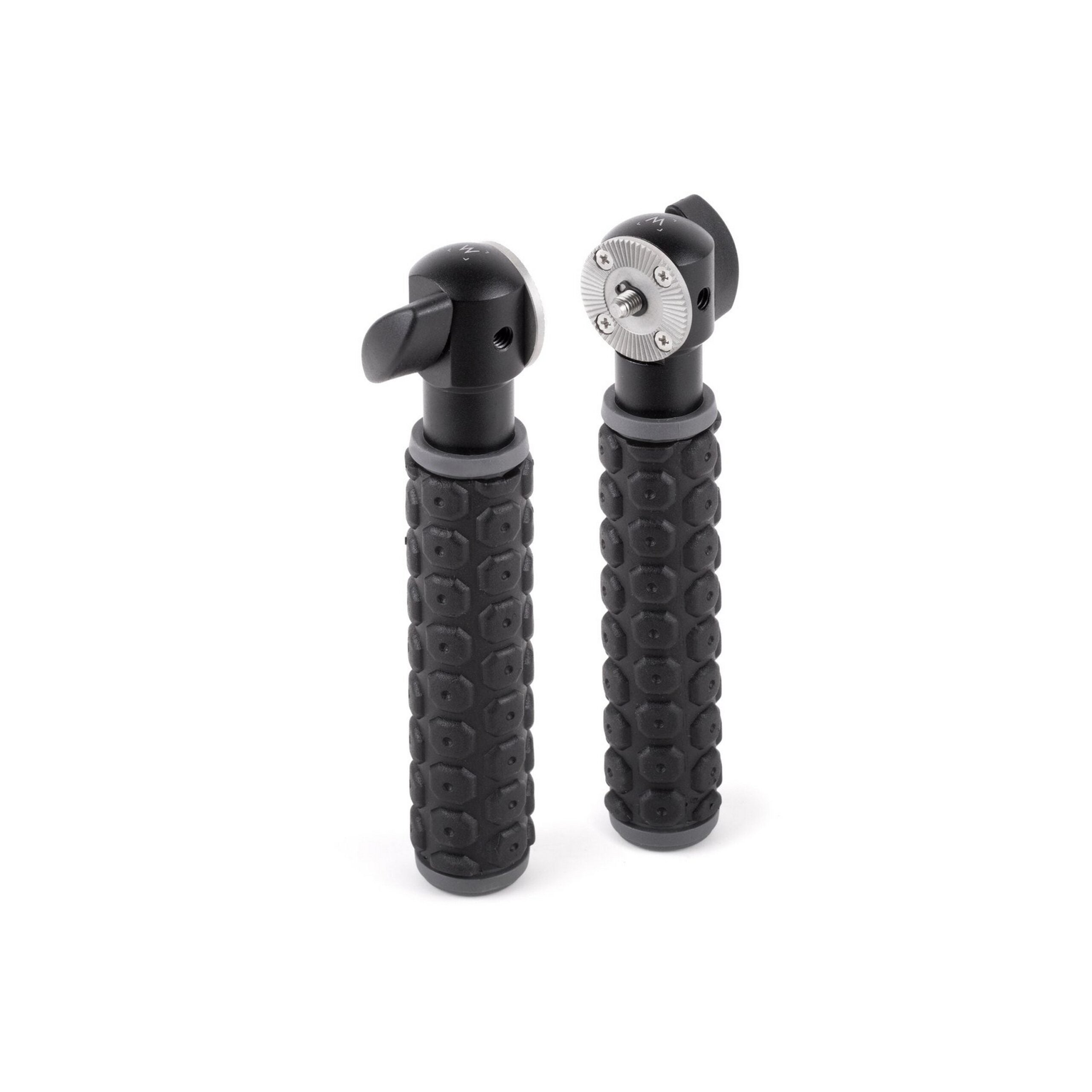 Paire De Poignées Wooden Camera – Rosette Handle – Cuir Marron – Ouvert Jamais Utilisé