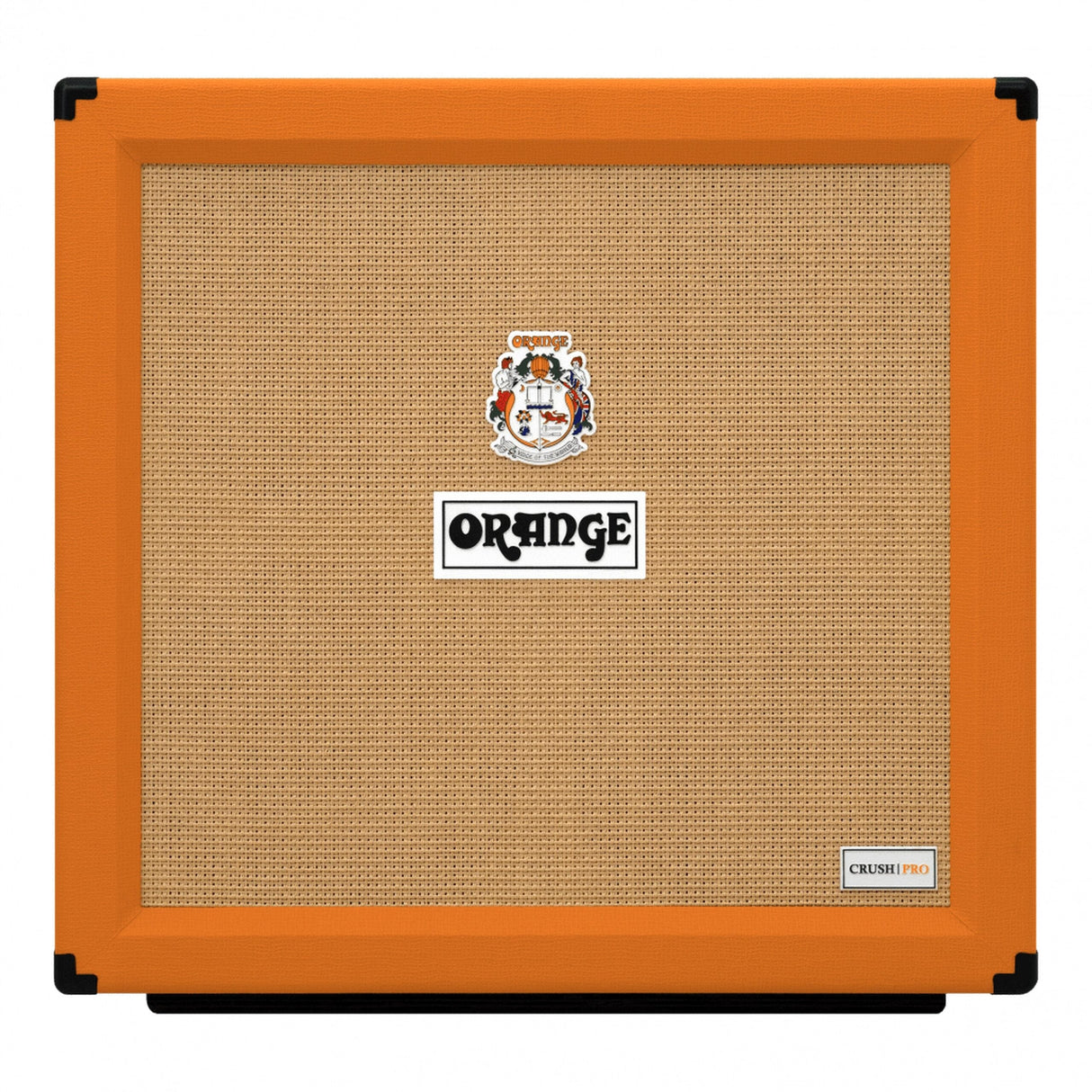 Orange Crush PRO 412 4 x 12 Closed Back Guitar Cabinet Orange - amps