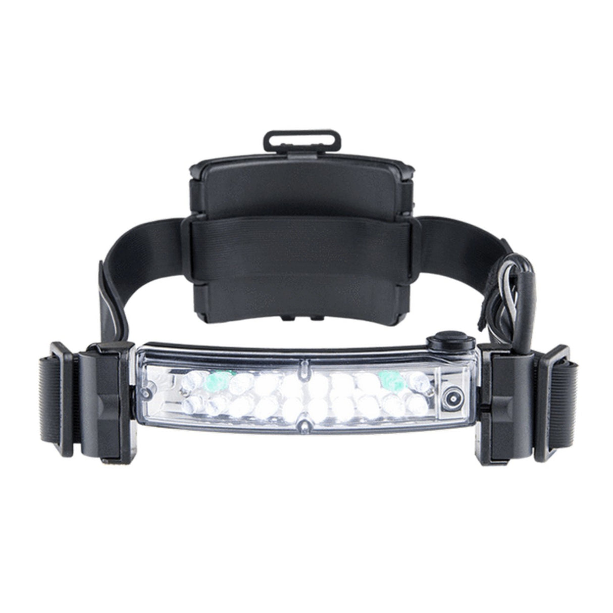 FoxFury Command+ LoPro White and Green LED Helmet Light | 420-L06