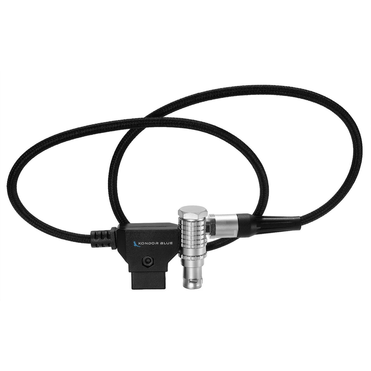 Kondor Blue 20-Inch D-Tap to Right-Angle RED V-Raptor/Komodo-X Power Cable