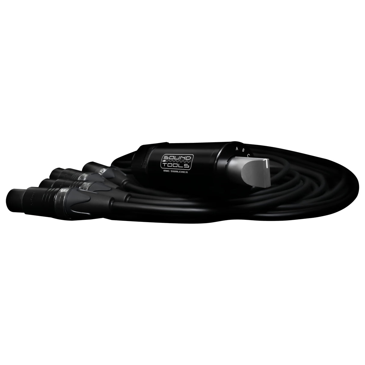 SoundTools Mic Switcher with Three Input One Output Microphone Selector