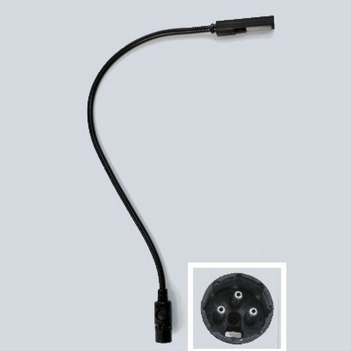 Littlite 24X-LED 24-Inch Gooseneck Task LED Light 3-Pin XLR Connector