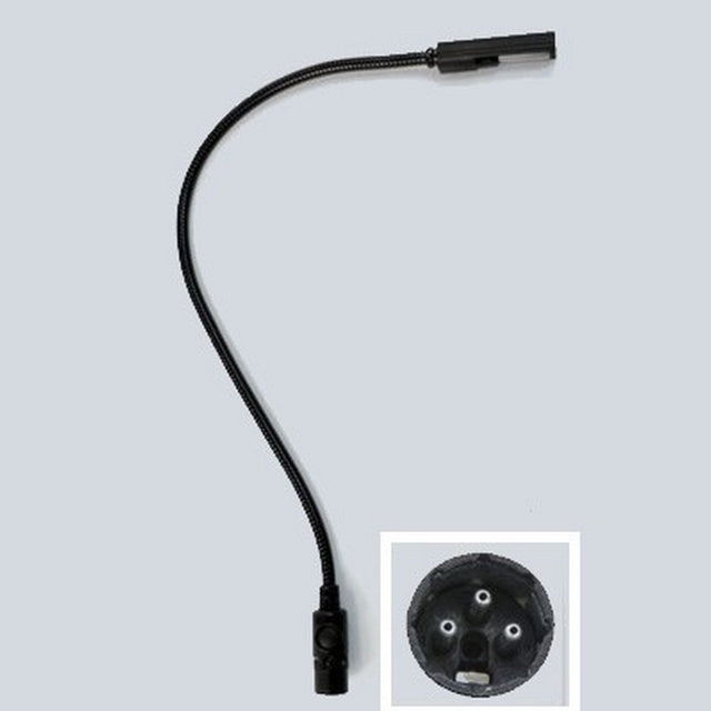 Littlite 24X-LED 24-Inch Gooseneck Task LED Light 3-Pin XLR Connector