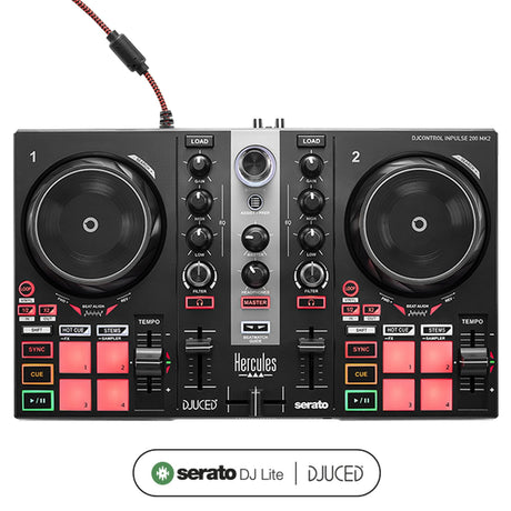 Hercules DJControl Inpulse 200 MK2 2-Channel DJ Controller (Used) - used