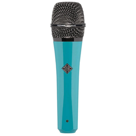 Telefunken M81 Supercardioid Handheld Dynamic Microphone Turquoise with Black Nickel Grille