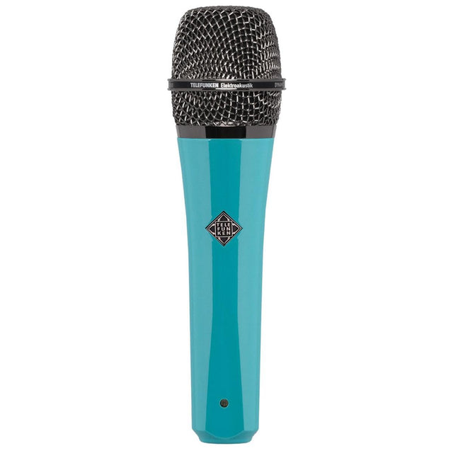 Telefunken M81 Supercardioid Handheld Dynamic Microphone Turquoise with Black Nickel Grille
