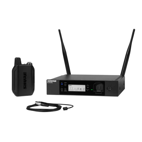 Shure GLXD14R + /93 Digital Wireless WL93 Lavalier Microphone Rack System Z3 2.4 5.8 GHz