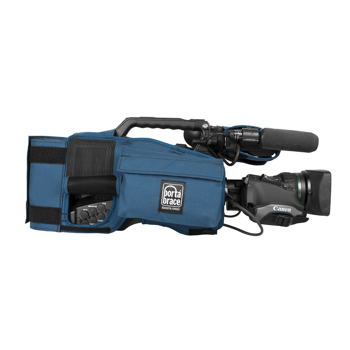 PortaBrace CBA-PX5000 Camera Body Armor Case for Panasonic AJ-PX5000 Blue