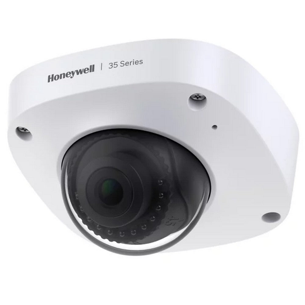 Honeywell 35 Series 5MP IR Fixed Micro WDR IP Dome Camera 2.8mm Lens White
