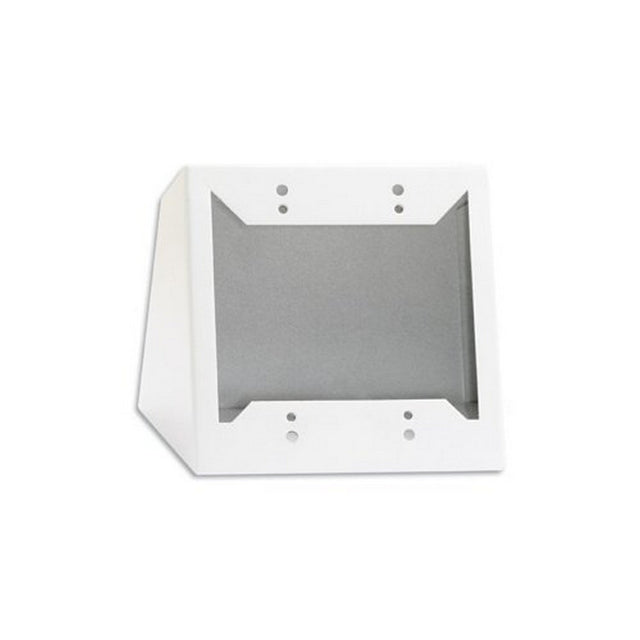 RDL DC-2W Desktop/Wall Mounted Chassis for 2 Decora Remote Controls and Panels White