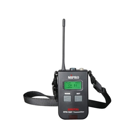 MIPRO MTG-100T Digital Transmitter with Built-In Rechargeable Battery