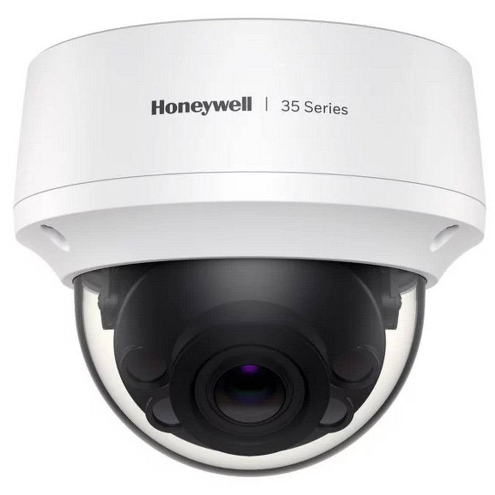 Honeywell 35 Series 8MP IR MFZ WDR IP Dome Camera 2.7-13.5mm Lens White