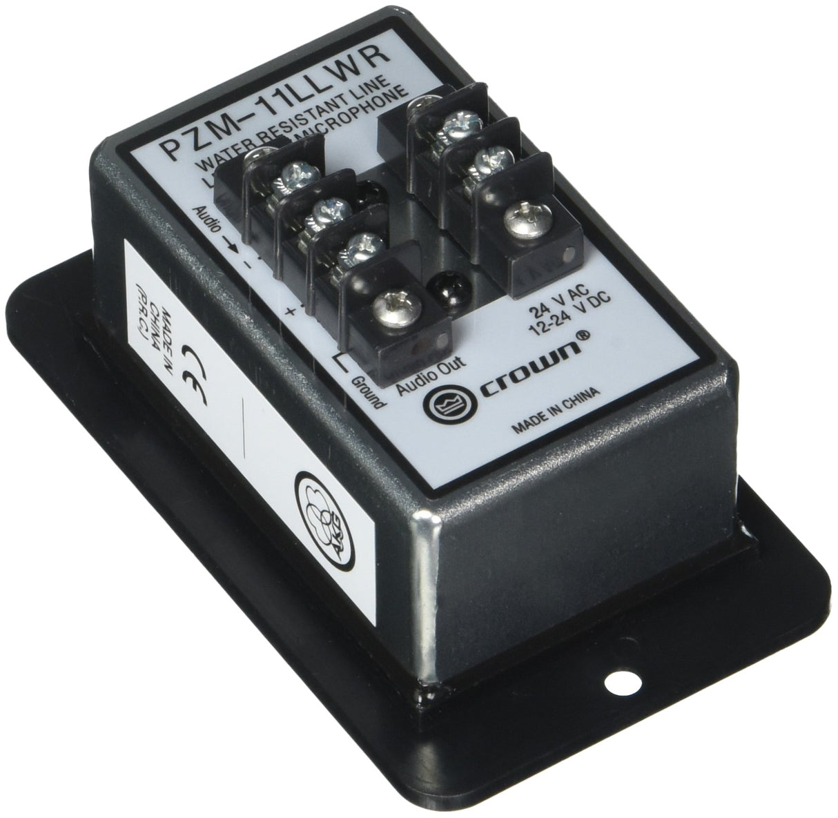 AKG PZM11 LL WR Weather-Resistant Hemispherical Wall Plate Boundary Layer Microphone