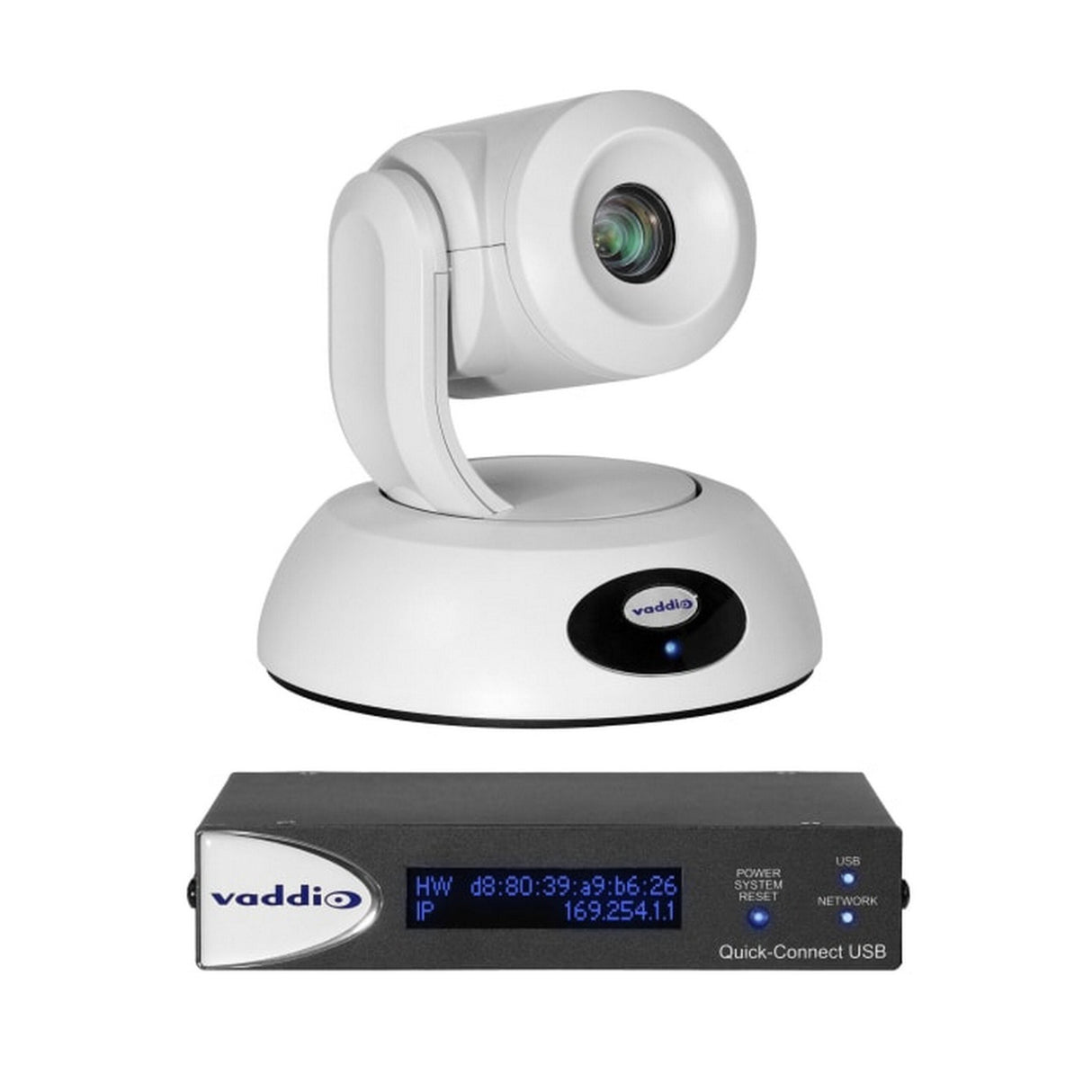 Vaddio RoboSHOT 30E QUSB PTZ Camera System White
