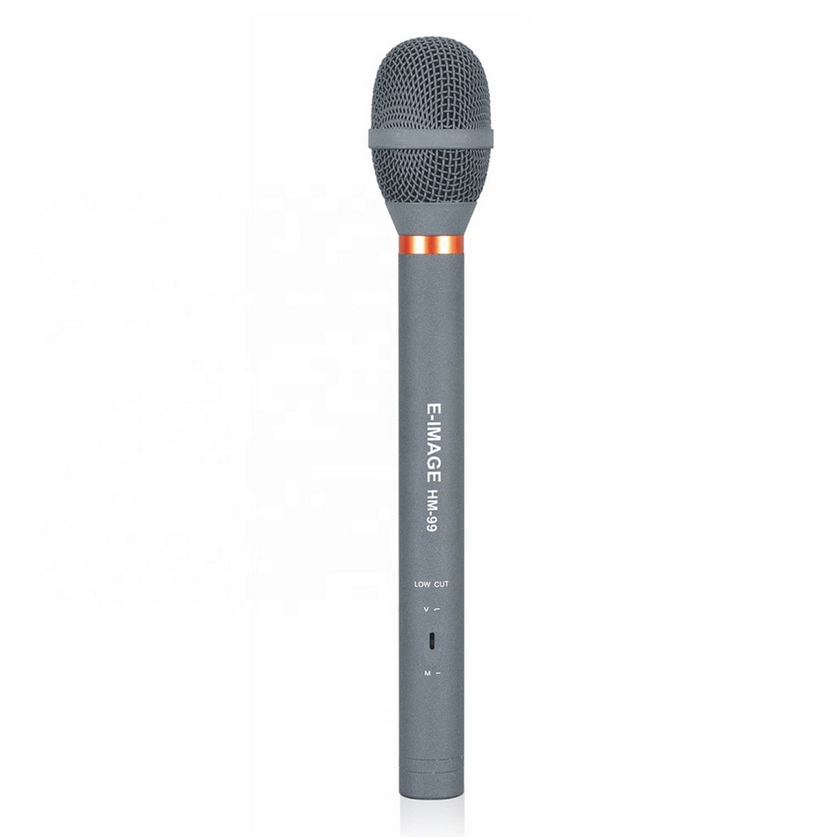E-Image HM-99 Professional Handheld Interviewing Microphone with Brass Design