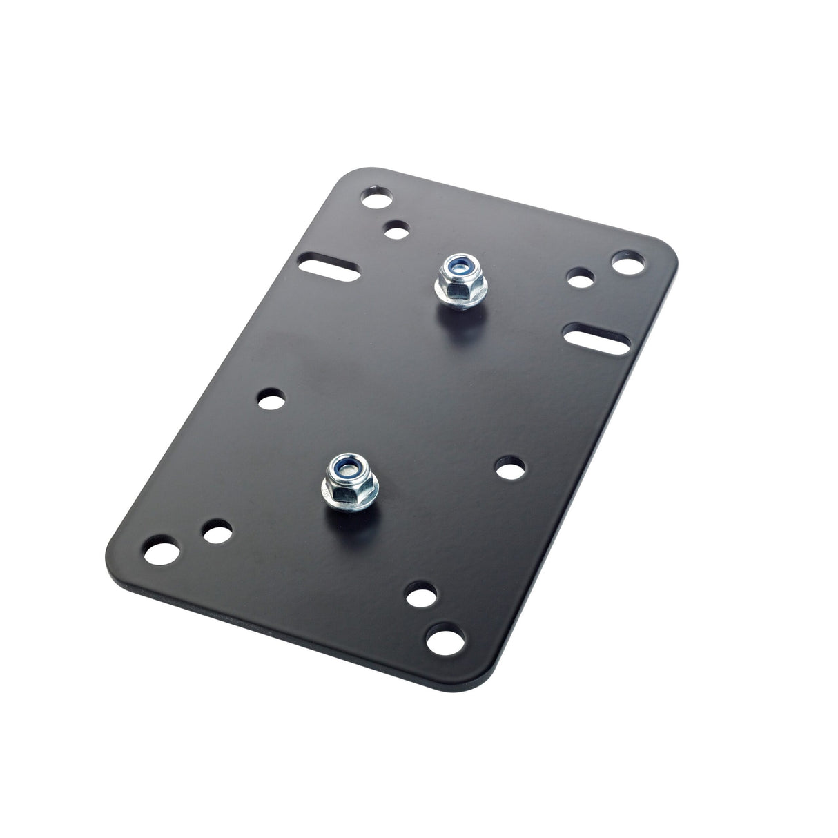 K&M 24352 Vertical Universal Mounting Bracket Adapter Panel Black