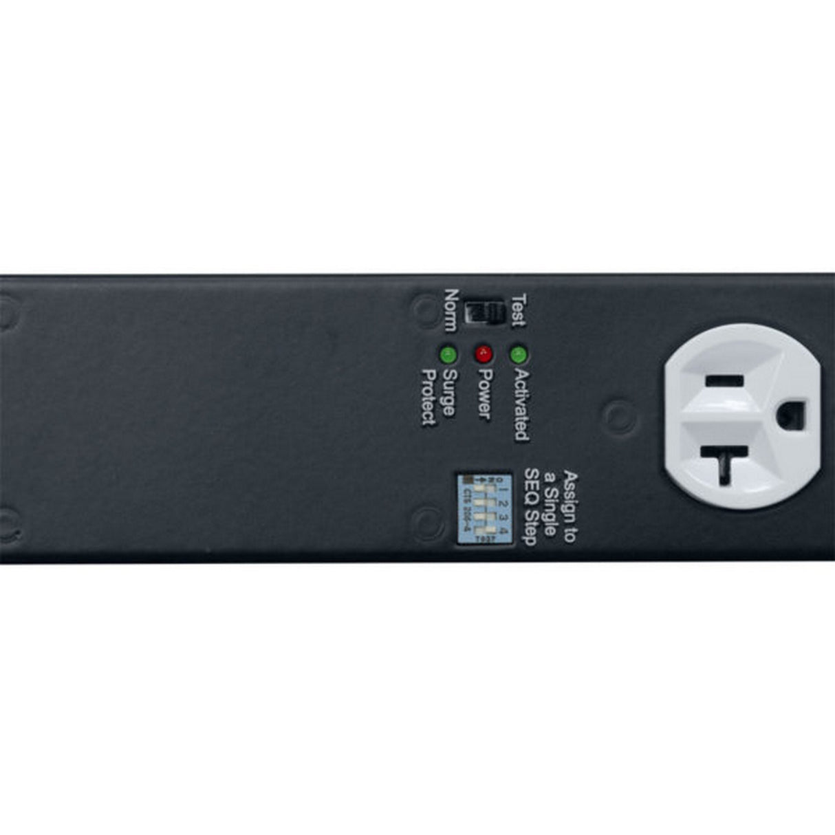 Lowell ACS-2018-5C-RPCP-HW Five-Circuit 20A Power Strip with Remote Power Control