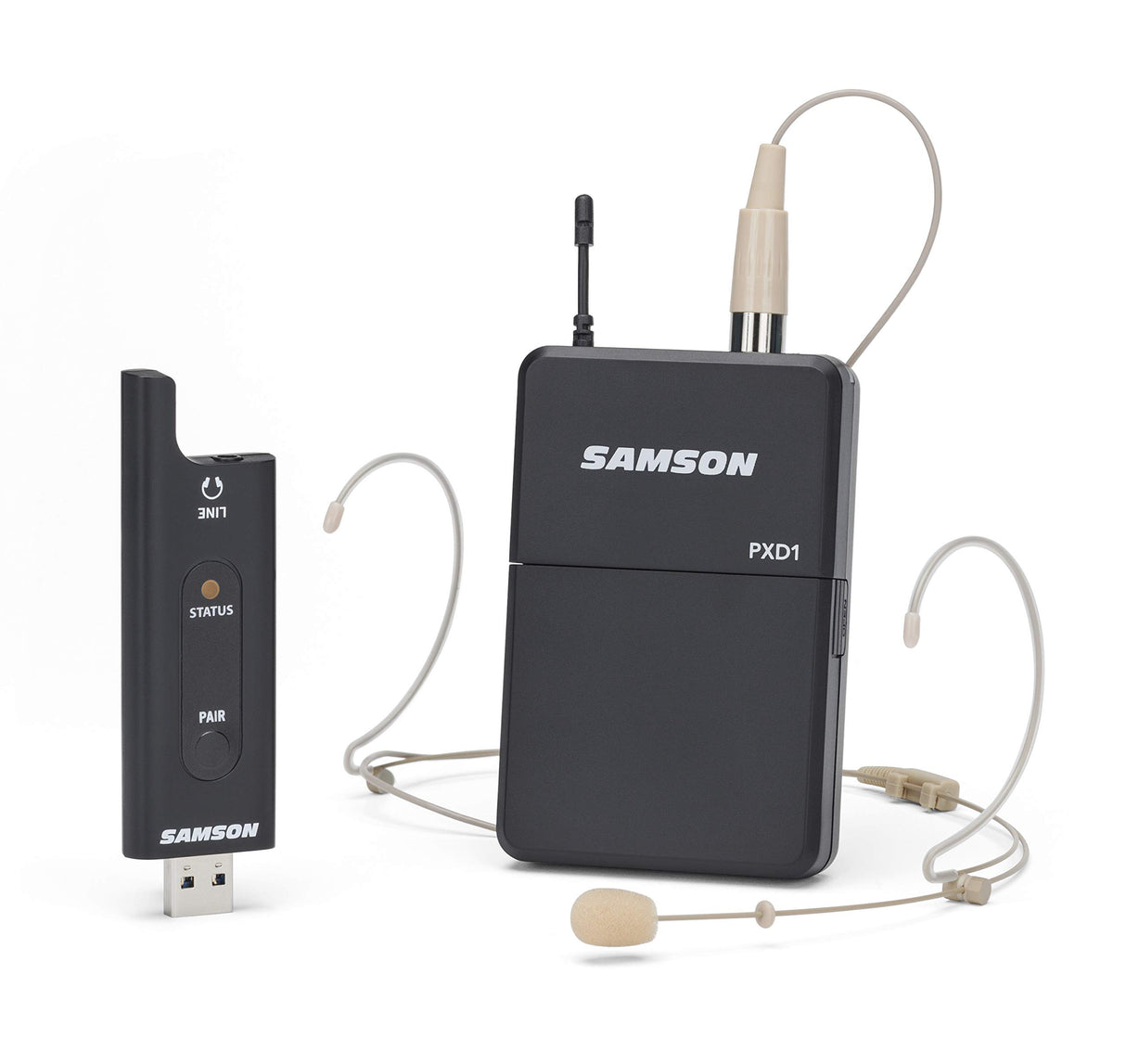 Samson XPD2 USB Digital Wireless Headset System Beige