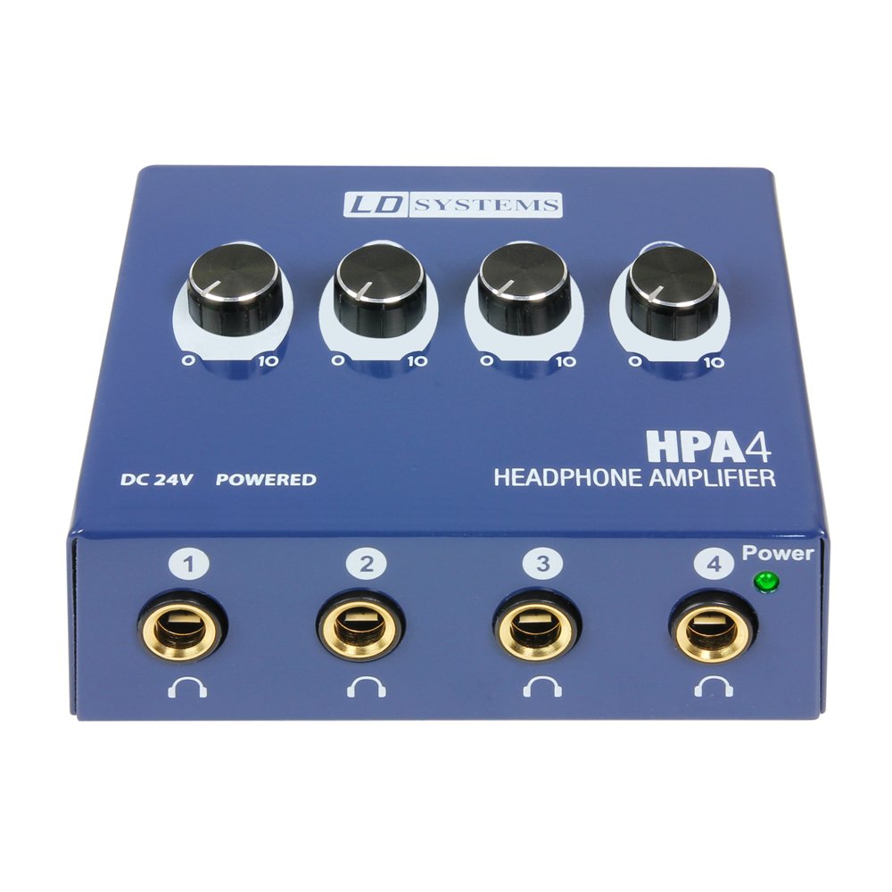 LD Systems HPA 4 Headphone Amplifier 4-Channel
