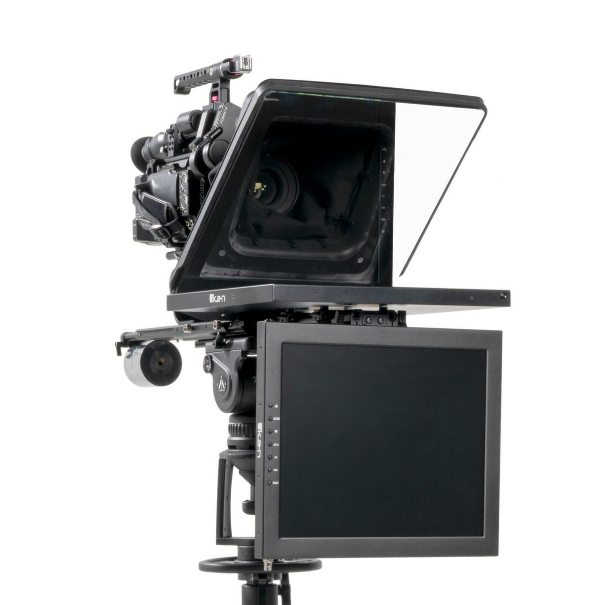 Ikan PT4700-17TM-KIT Professional 17 Inch Bright Beam Splitter Teleprompter