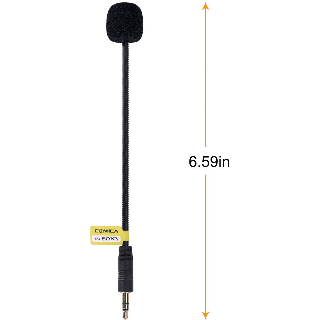 Comica CVM-GM-C2 Cardioid 3.5mm Input Gooseneck Lavalier Microphone