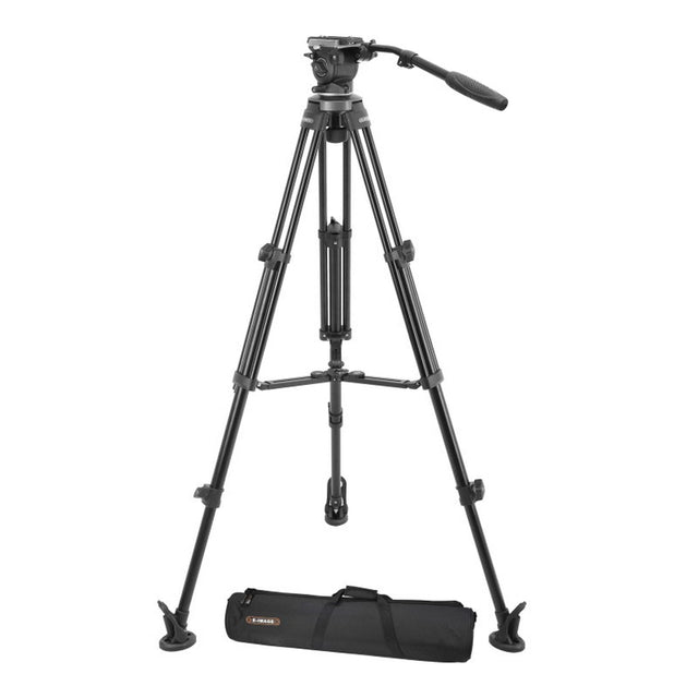 E-Image EK630 Professional Compact Tripod with Fluid Head