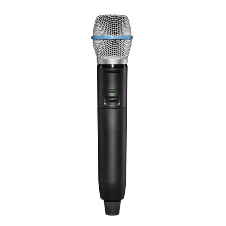 Shure GLXD2 + /B87A Digital Wireless Dual Band BETA 87A Handheld Transmitter Z3 2.4 5.8 GHz