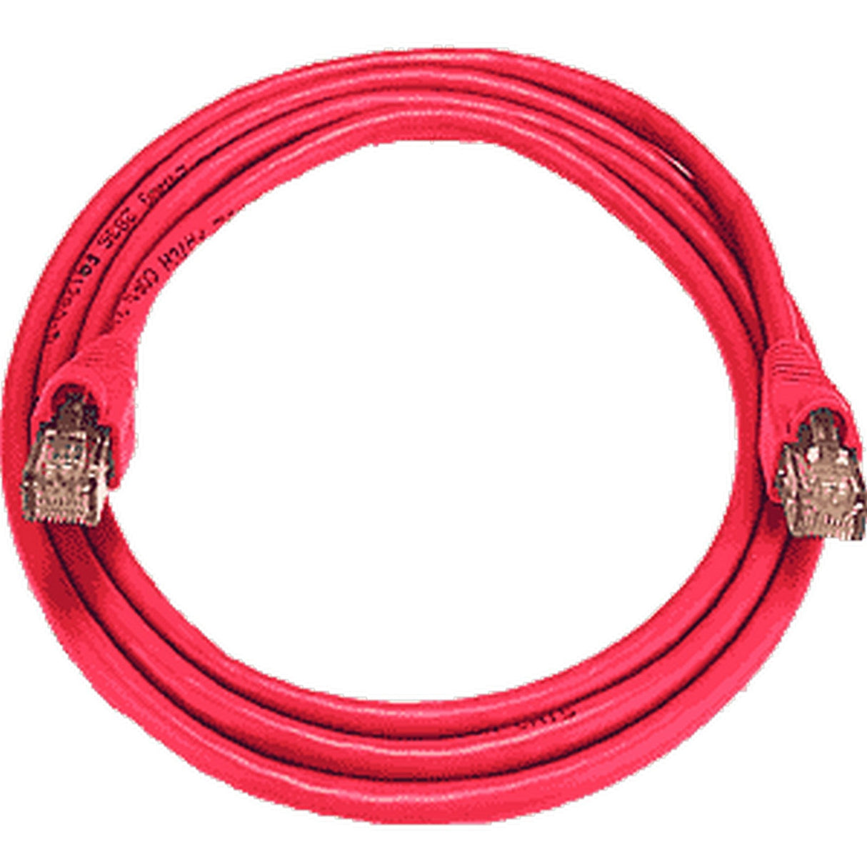 NTI CAT5-5-RED CAT5 Cable Male to Male Red 5-Foot