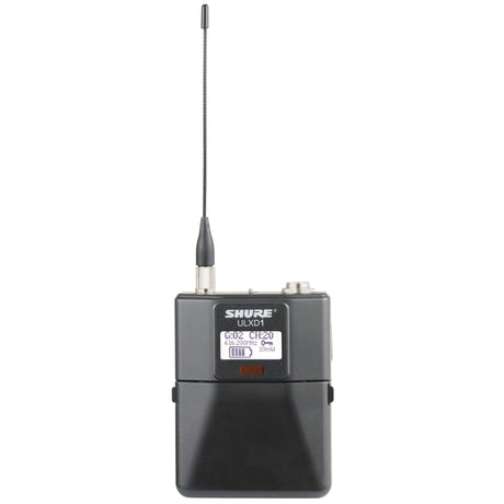 Shure ULXD1 Digital Wireless Bodypack Transmitter with TA4F / LEMO3 Connector - G50: 470 - 534 MHz / TA4F