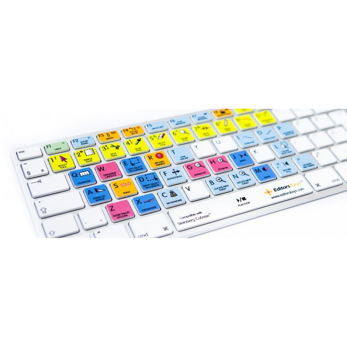 Editors Keys Apple Keyboard for Cubase Apple Shortcut Wired Keyboard (Used)