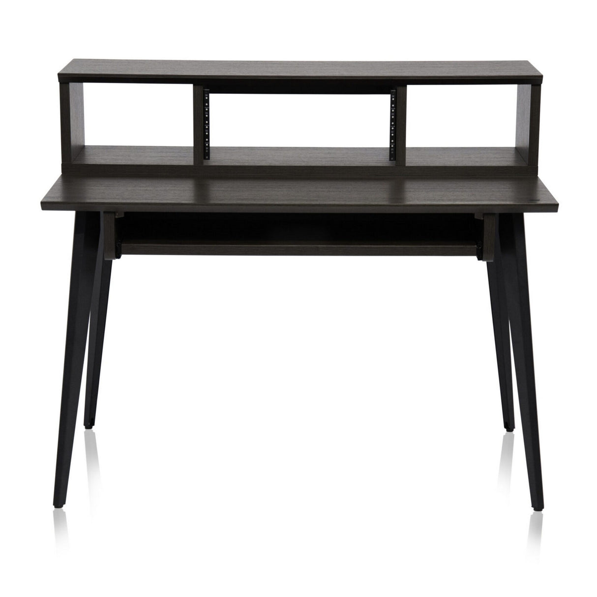 Gator GFW-ELITEDESK-BRN Elite Series Furniture Desk Walnut Brown Finish