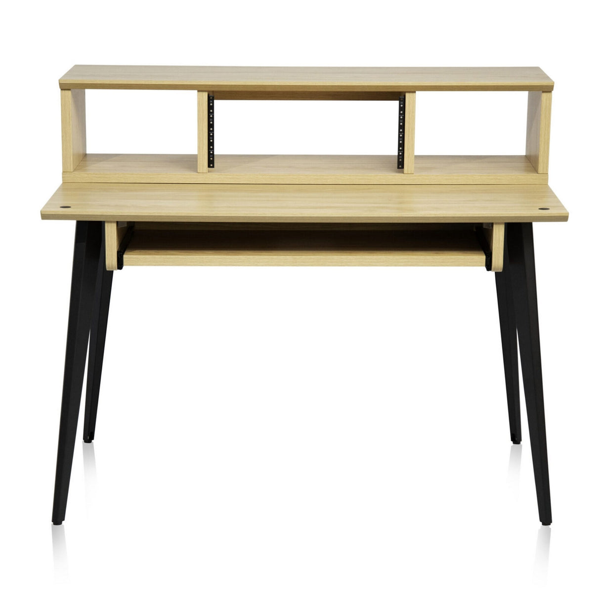 Gator GFW-ELITEDESK-MPL Elite Series Furniture Desk Natural Maple Matte Finish