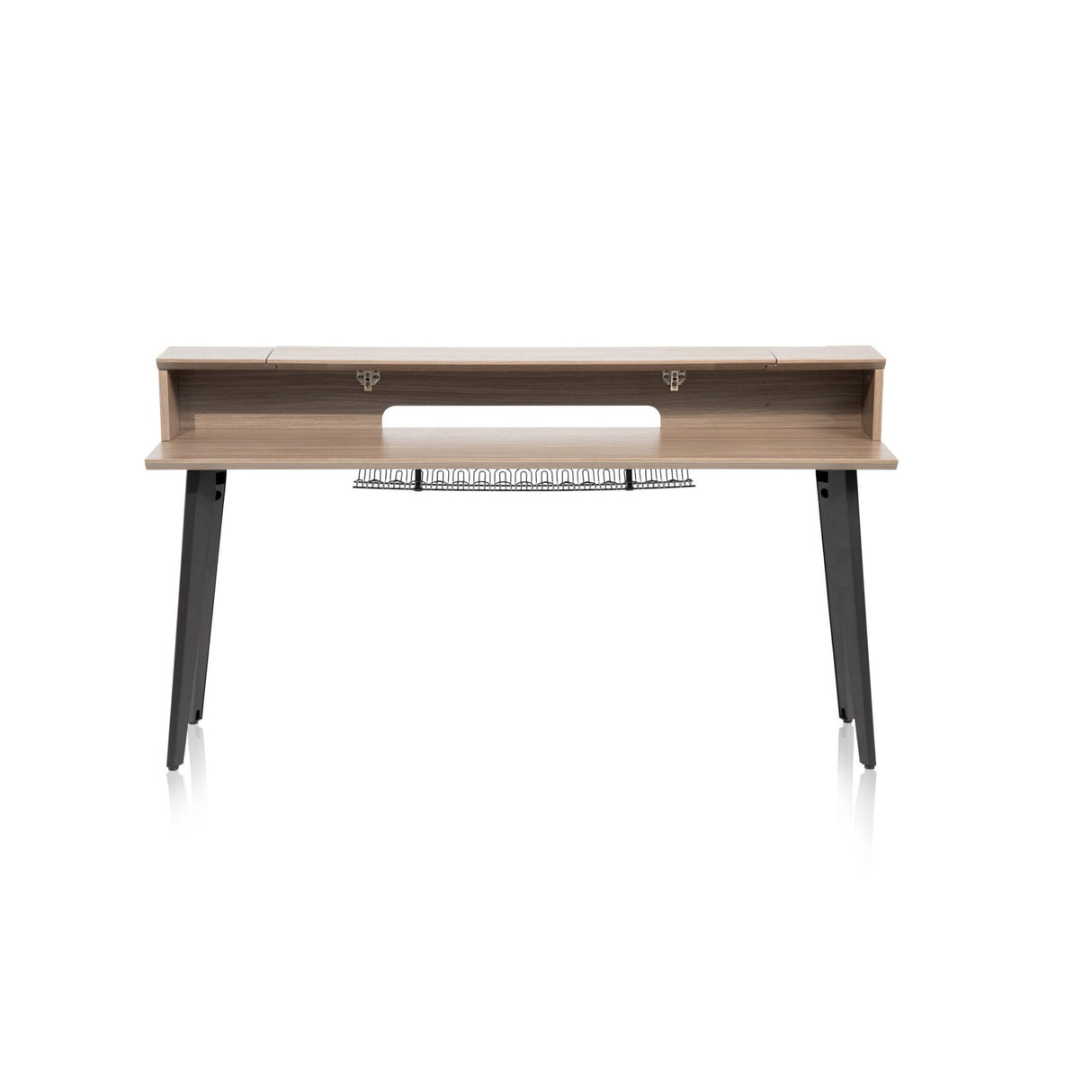 Gator GFW-ELITEKEYTBL88-GRY Elite Series Furniture for 88 Note Keyboard Driftwood Grey Finish