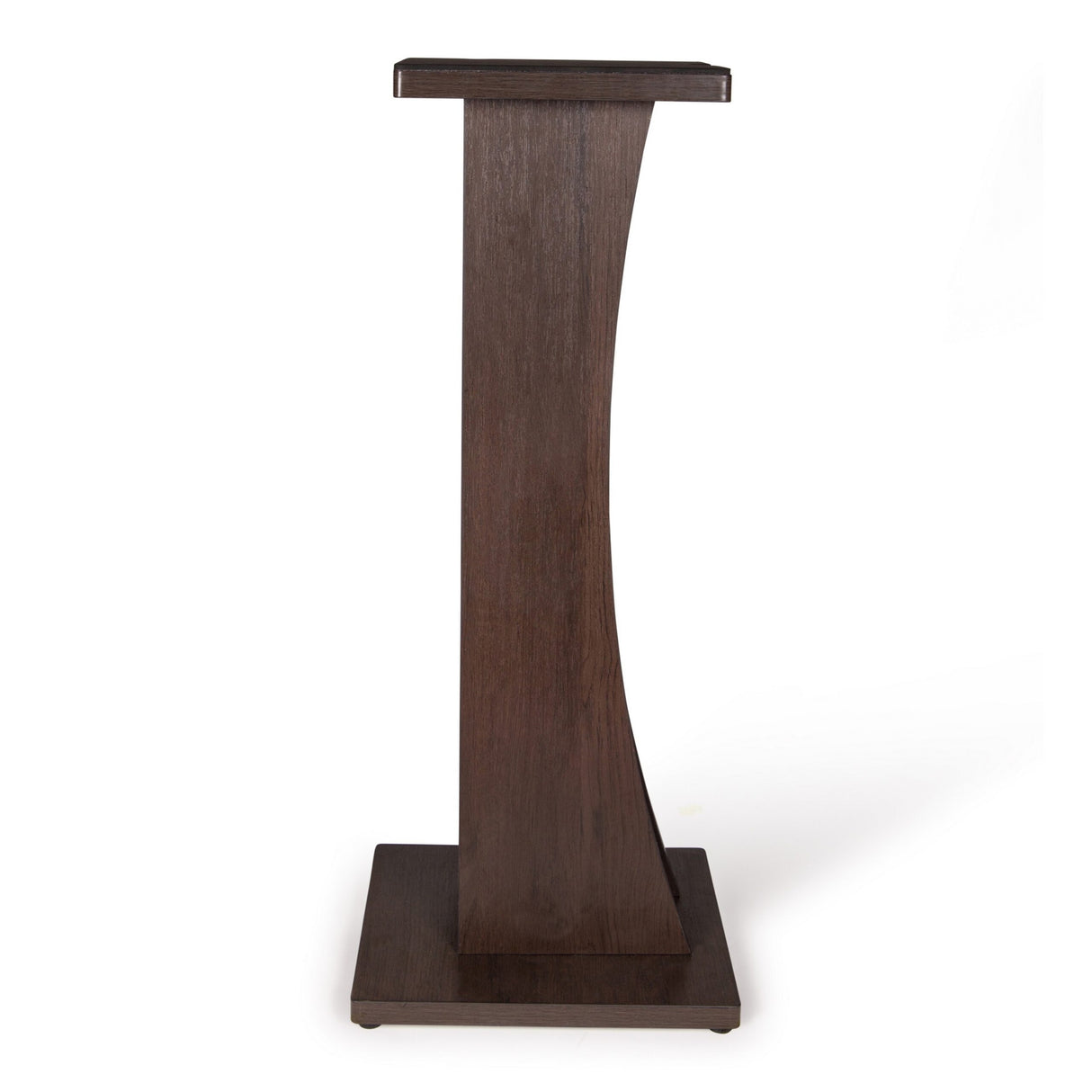 Gator GFW-ELITESPKSTMN-BRN Frameworks Elite Series Floor-Standing Studio Monitor Speaker Stands Dark Walnut Brown Pair