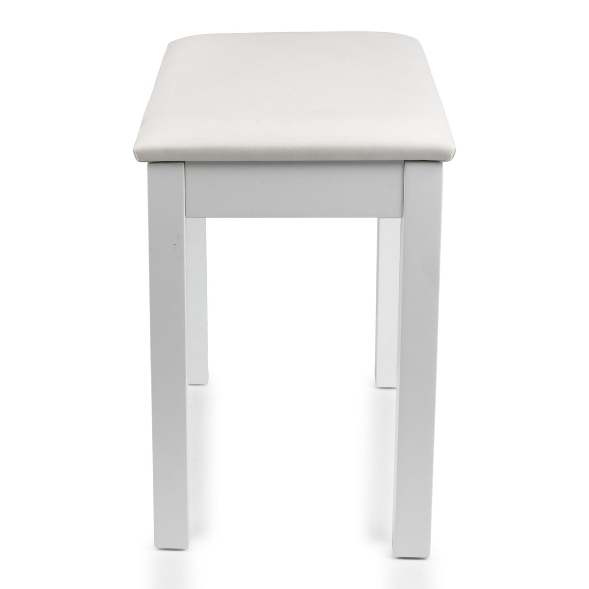 Gator GFW-KEYBENCH-WDWH Traditional Wooden Piano Bench in White