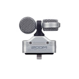 Zoom IQ7 | 16 Bit 48kHz IOS Iphone Ipad Ipod Touch Powered Portable Mid Side Stereo Microphone for Video Audio Filmmaking