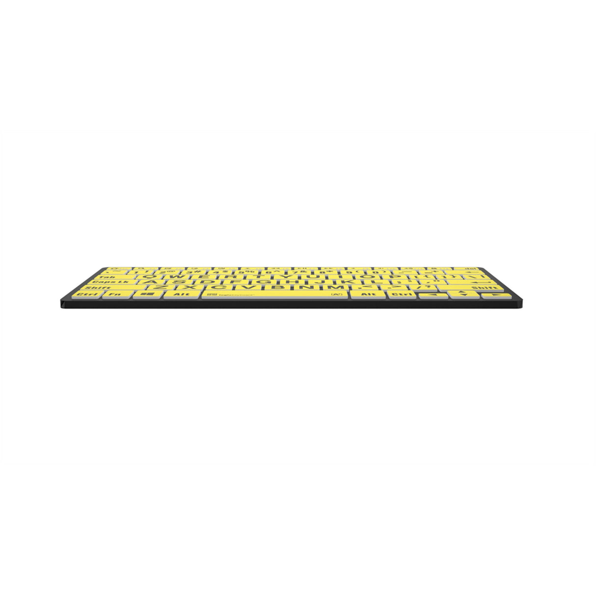 Logickeyboard LKB-LPBY-BTPC-US XLPrint Bluetooth Black on Yellow PC Keyboard