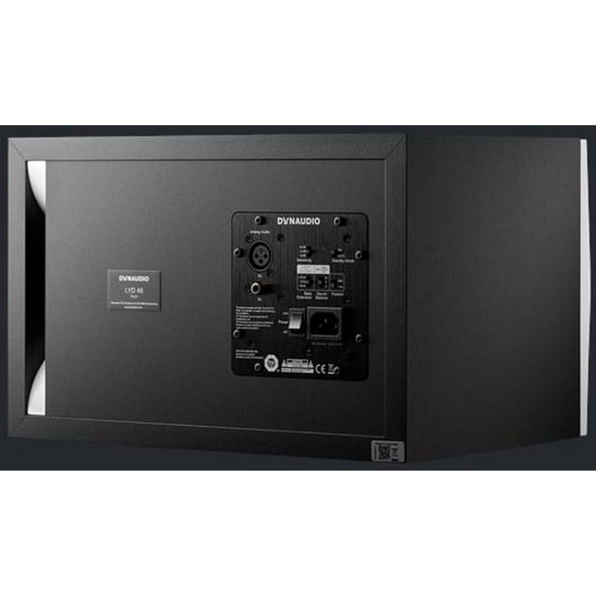 Dynaudio LYD 48 3-Way Midfield Monitor Left White/Black