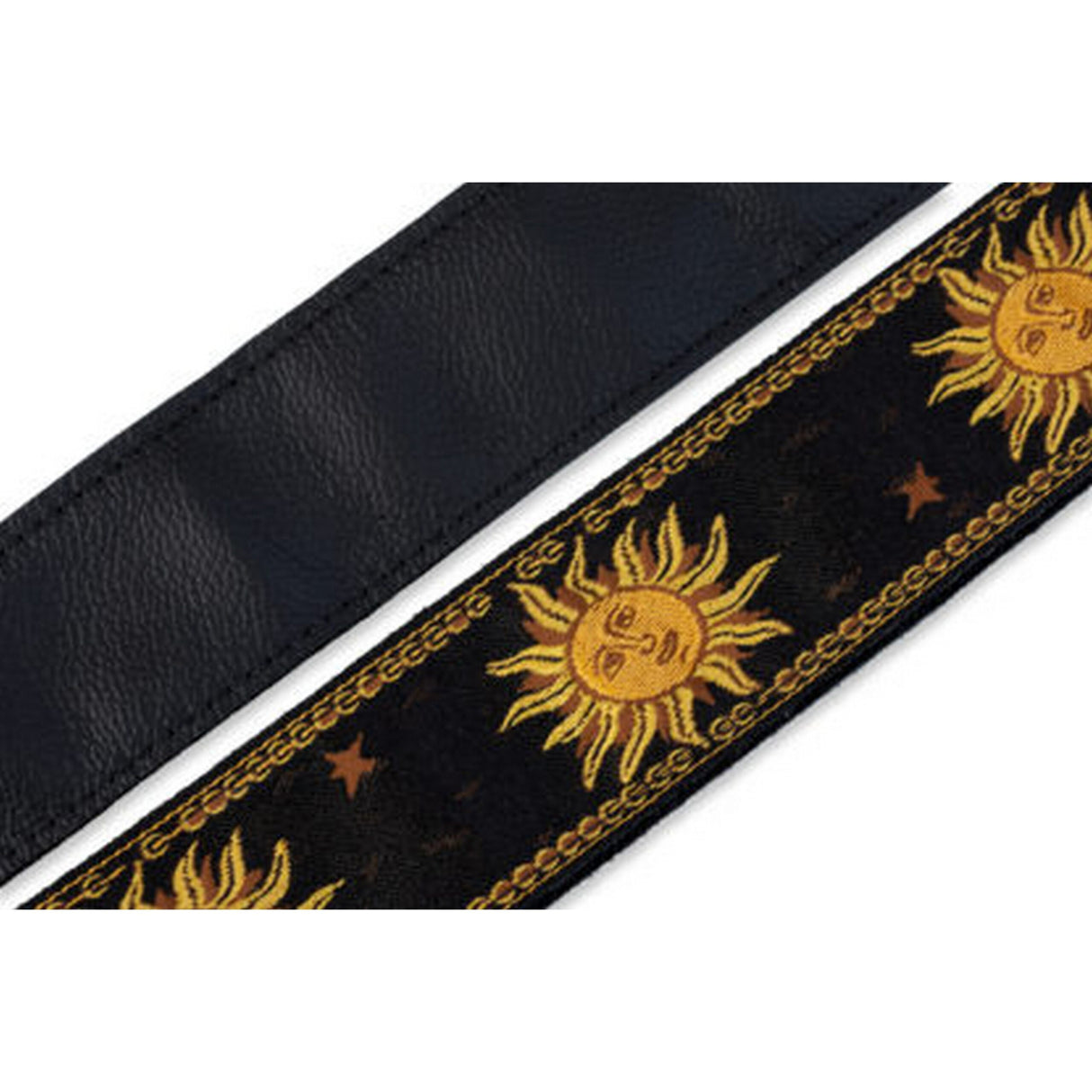 Levyās 2-Inch Sun Design Jacquard Weave Guitar Strap - accessories