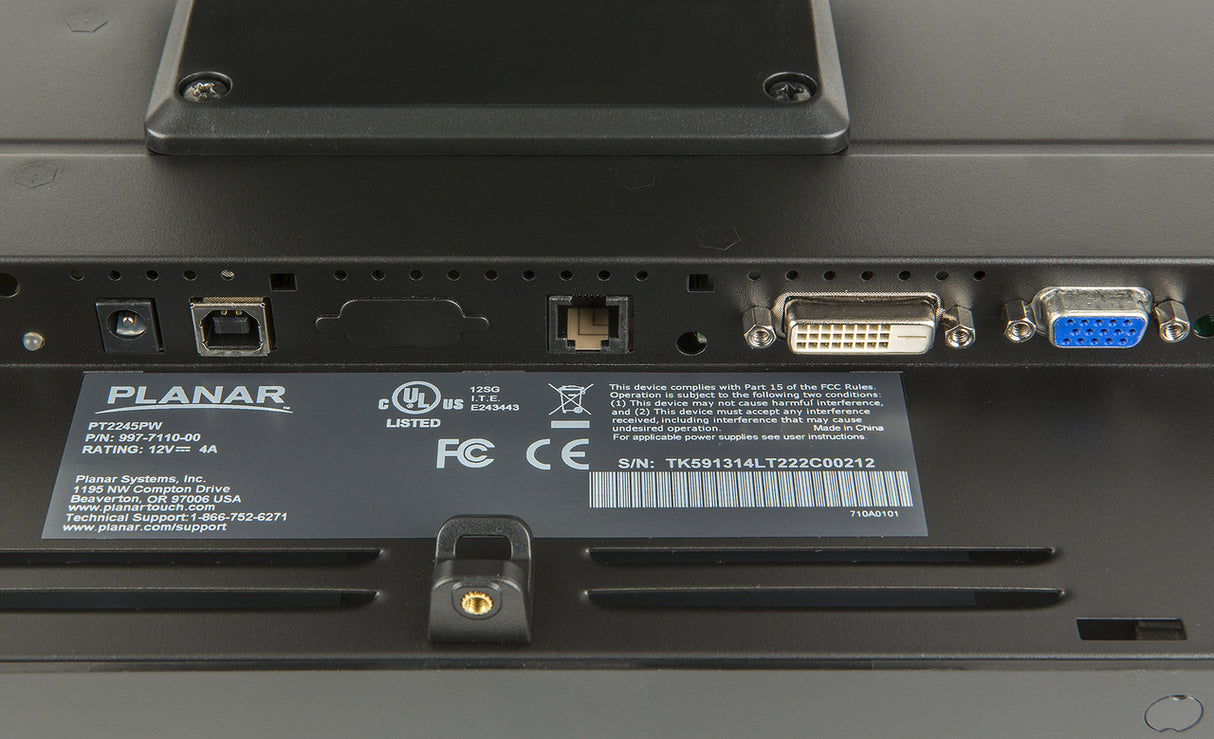 Planar PT2245PW 22 Inch Ultra Thin Touch Screen Monitor