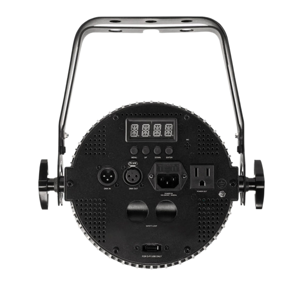 Chauvet DJ SlimPAR Pro H USB Wireless DMX RGBAW / UV LED Wash Light Black