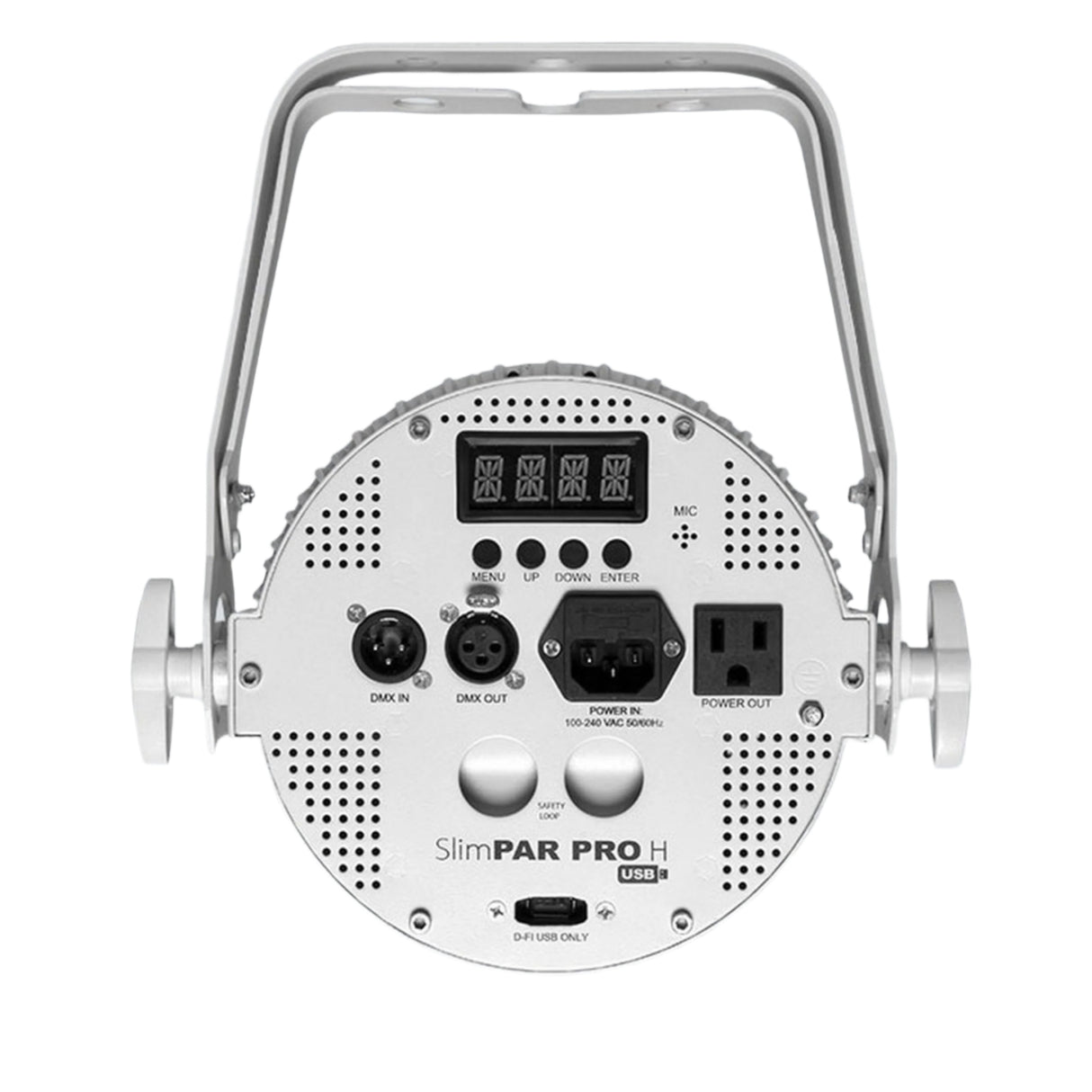 Chauvet DJ SlimPAR Pro H USB Wireless DMX RGBAW / UV LED Wash Light White