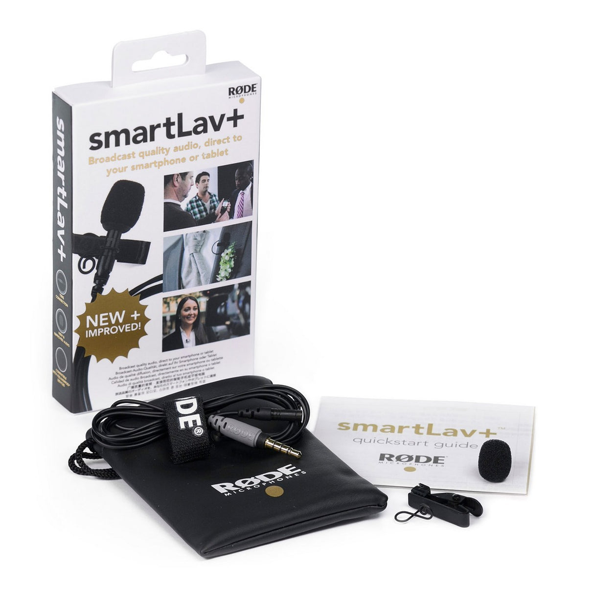 RODE smartLav+ Lavalier Microphone for Smartphones (Used)