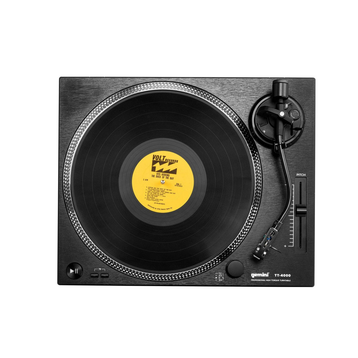 Gemini TT-4000 High-Torque Direct Drive Professional Turntable