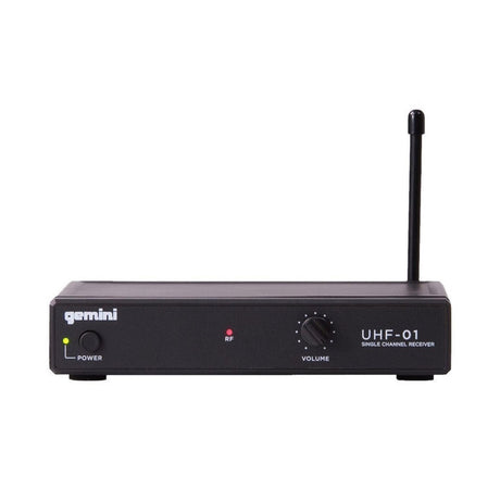 Gemini UHF-01HL Headset Lavalier Wireless Microphone System F3 Band