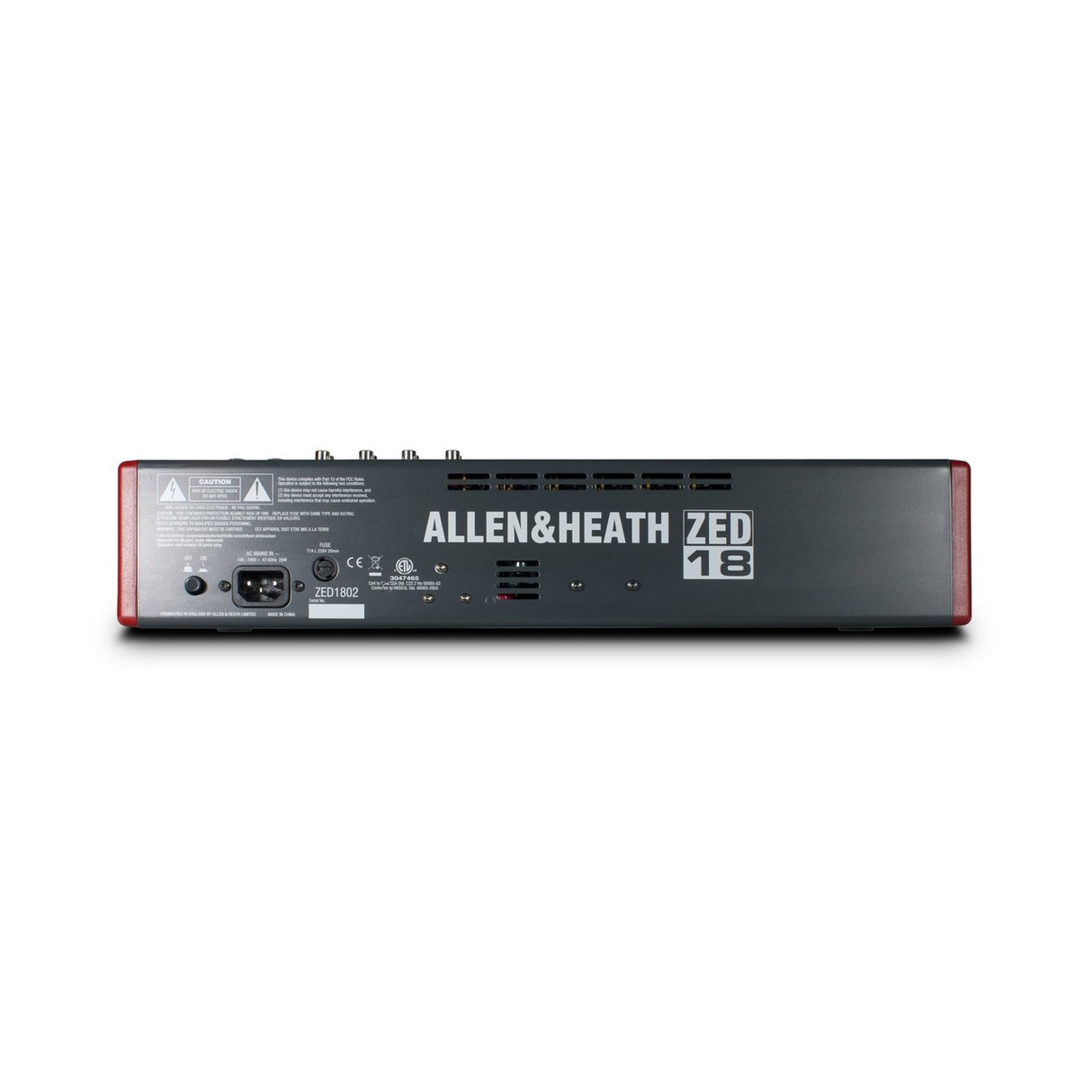 Allen & Heath ZED-18 | 10 Mono 4 Stereo Channel Neutrik XLR 1/4 Inch USB Mixer
