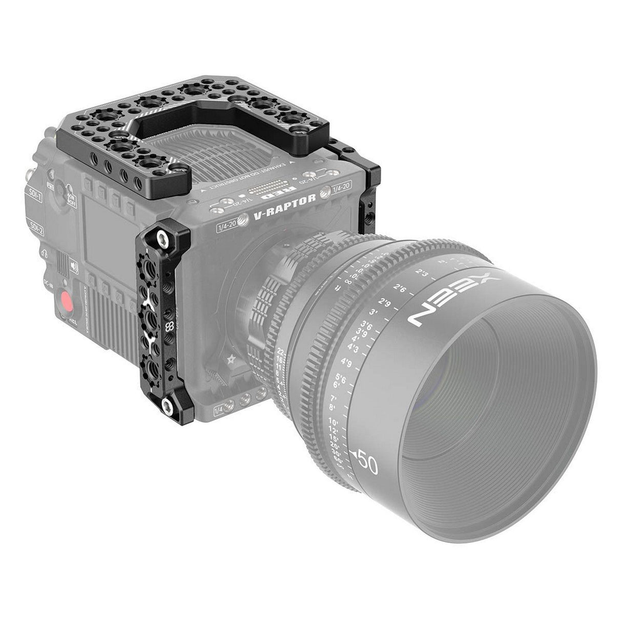 8Sinn 8-TPR-V-R + 8-RSP-RR + 8-LSP-RR Top Plate with Right and Left Side Plate for RED V-Raptor